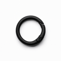 Black Metal Spring O Ring – Pet Tag Connector Clip - Pet TopID