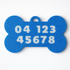 Classic Bone – Deep - Set Custom Pet ID Tag - Pet TopID