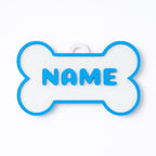 Classic Bone – Embossed Custom Pet ID Tag - Pet TopID