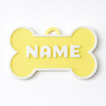 Classic Bone – Glow - in - the - Dark Custom Pet ID Tag - Pet TopID