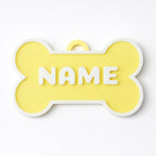 Classic Bone – Glow - in - the - Dark Custom Pet ID Tag - Pet TopID