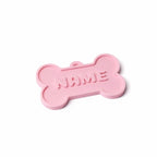 Classic Bone – Solid Embossed Custom Pet ID Tag - Pet TopID