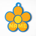 Classic Flower - Vibrant Custom Pet ID Tag - Pet TopID
