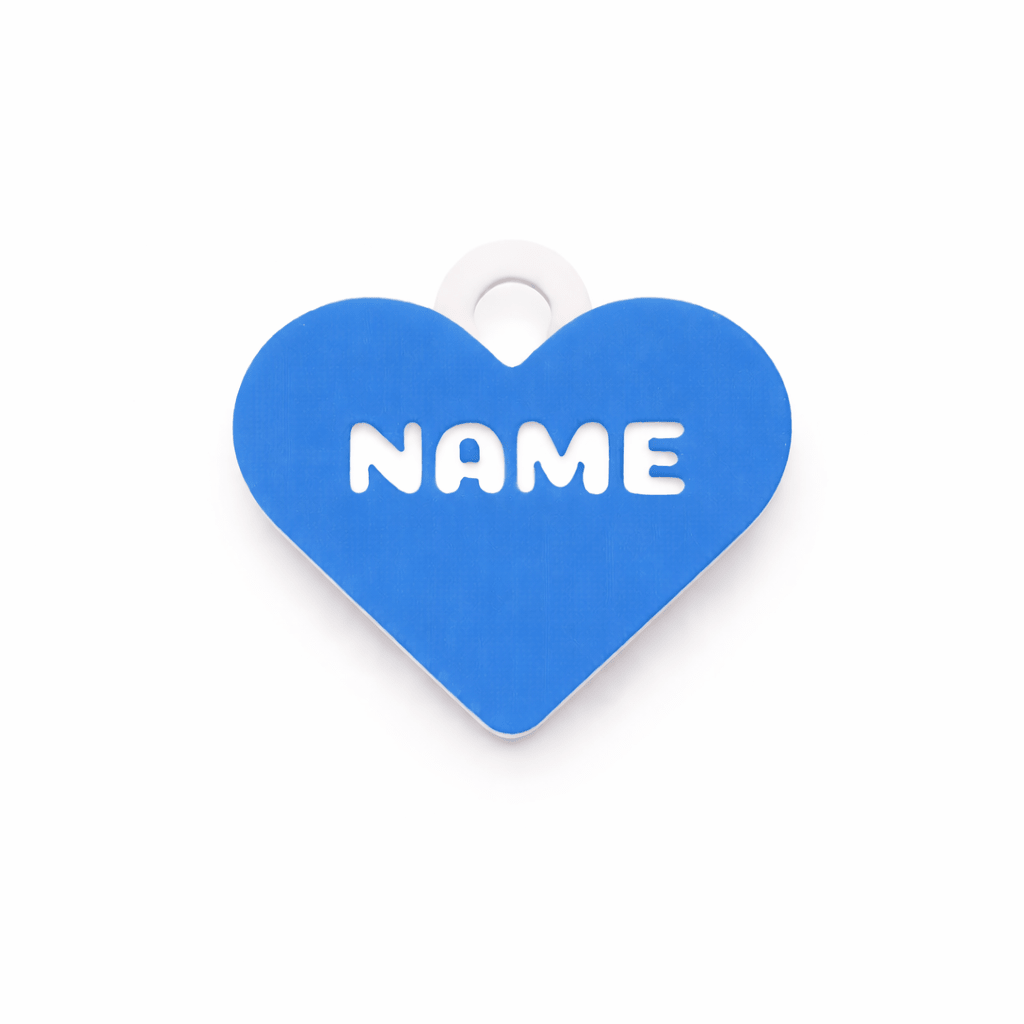 Classic Heart – Sweetheart Custom Pet ID Tag - Pet TopID