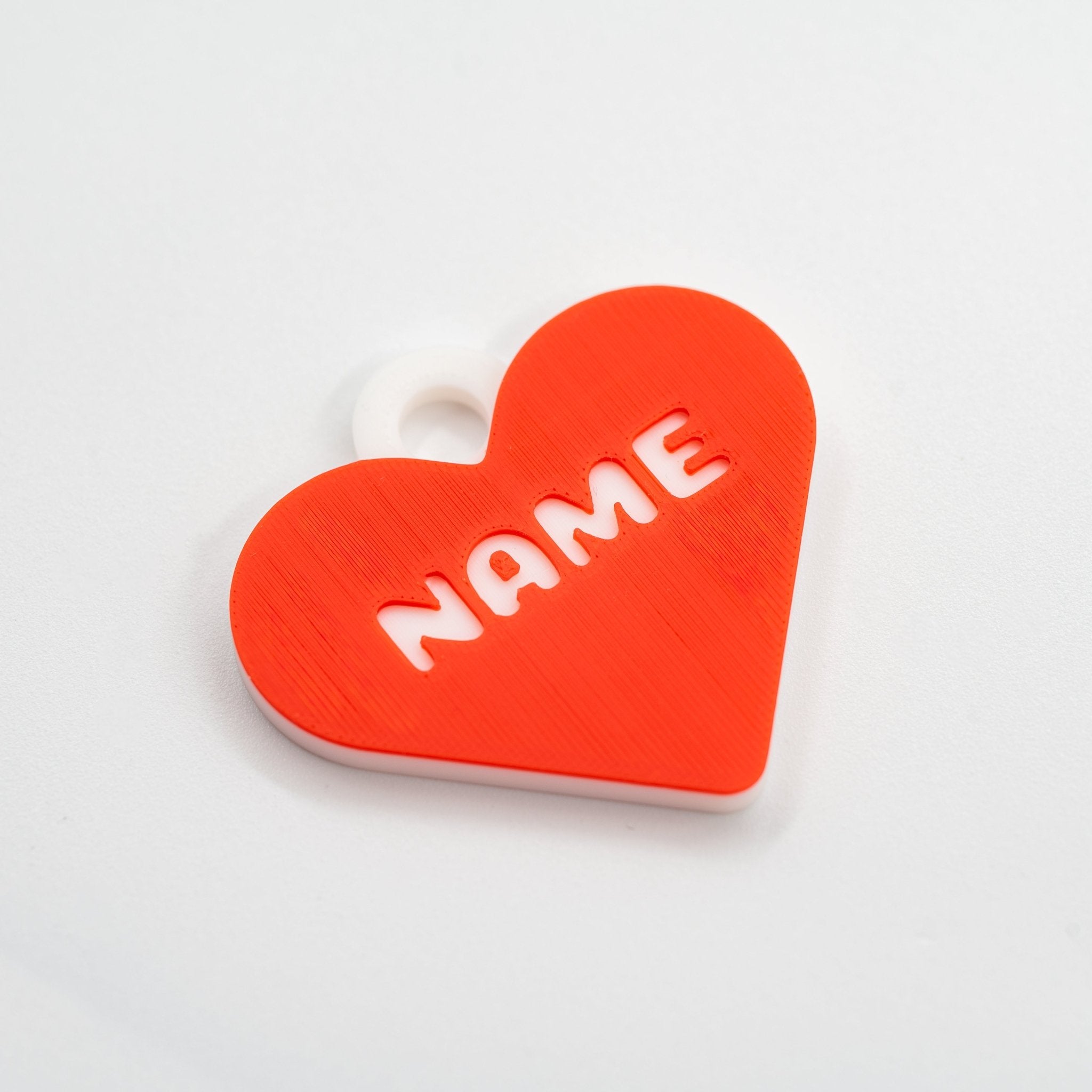Classic Heart – Sweetheart Custom Pet ID Tag - Pet TopID