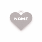 Classic Heart – Sweetheart Custom Pet ID Tag - Pet TopID