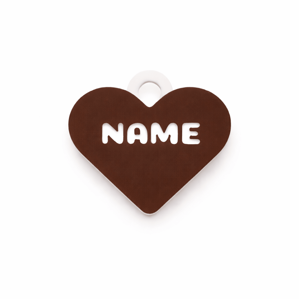 Classic Heart – Sweetheart Custom Pet ID Tag - Pet TopID