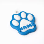 Classic Paw – Embossed Custom Pet ID Tag - Pet TopID