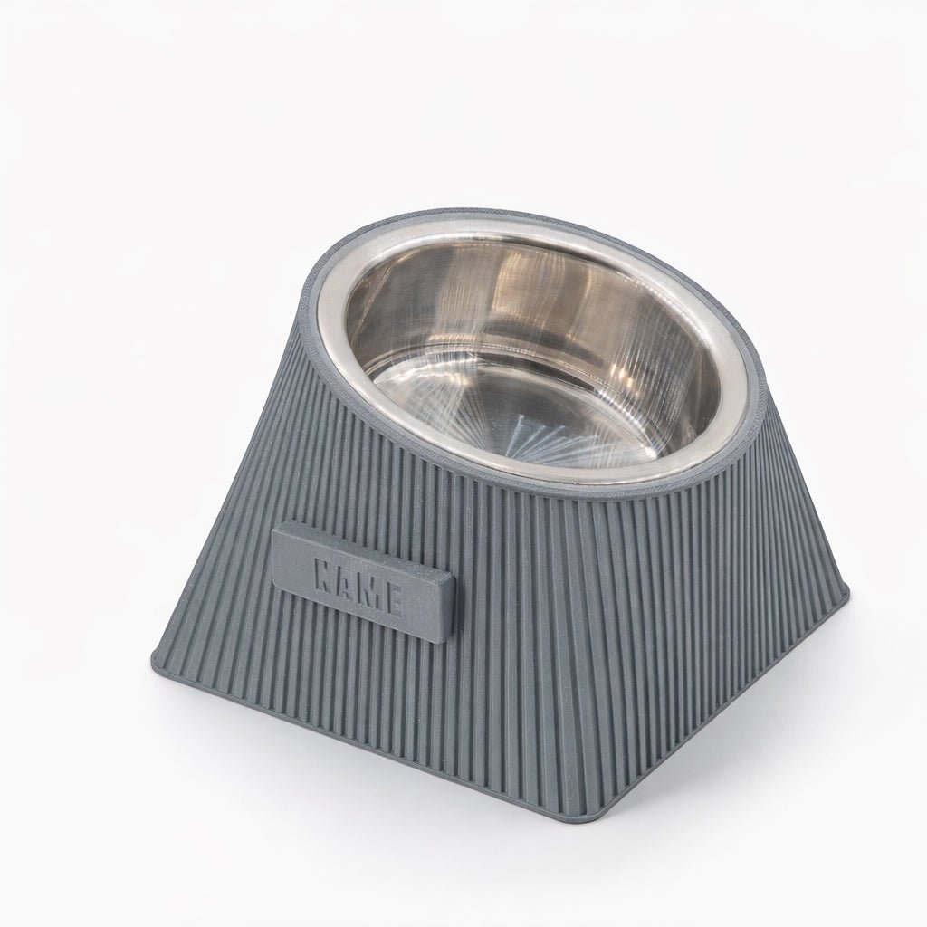 Custom Height Bowl — Comfort Tilt - Pet TopID