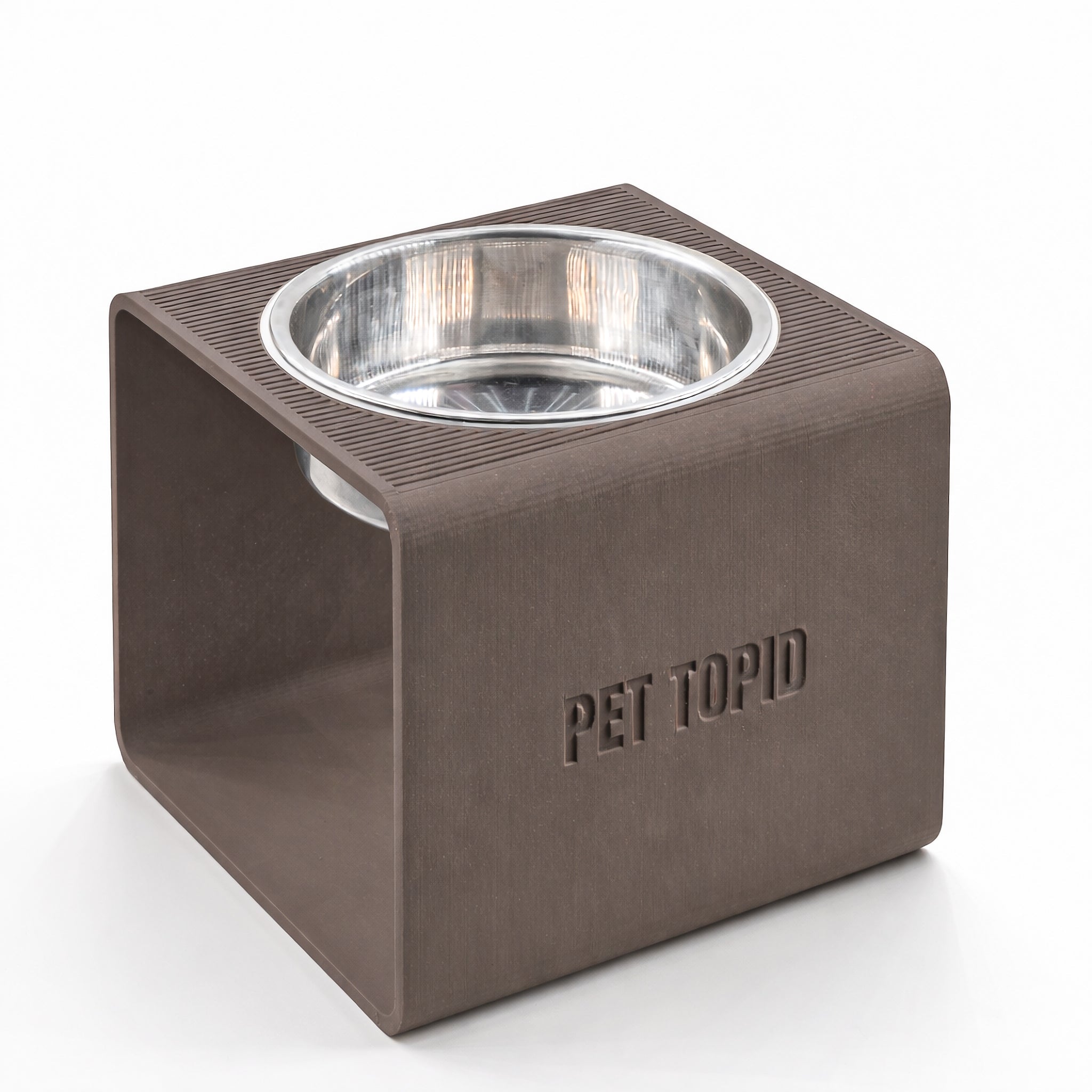 Custom Height Bowl — Cubic Base - Pet TopID