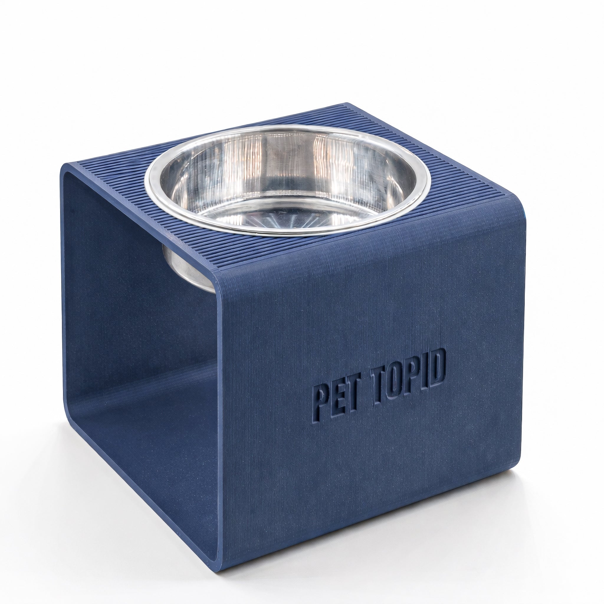 Custom Height Bowl — Cubic Base - Pet TopID