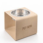 Custom Height Bowl — Cubic Base - Pet TopID