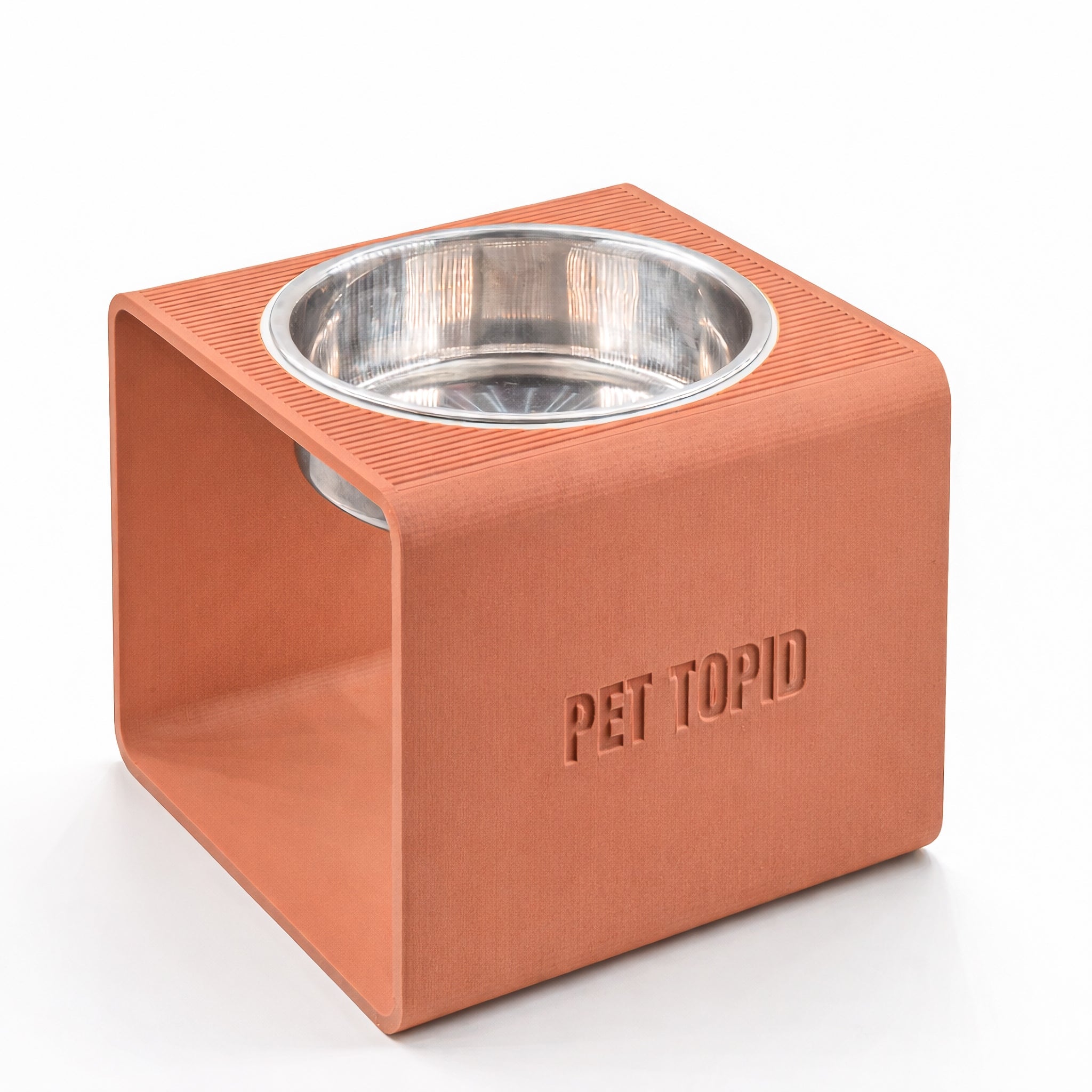 Custom Height Bowl — Cubic Base - Pet TopID