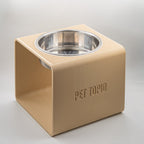 Custom Height Bowl — Cubic Base - Pet TopID