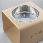 Custom Height Bowl — Cubic Base - Pet TopID