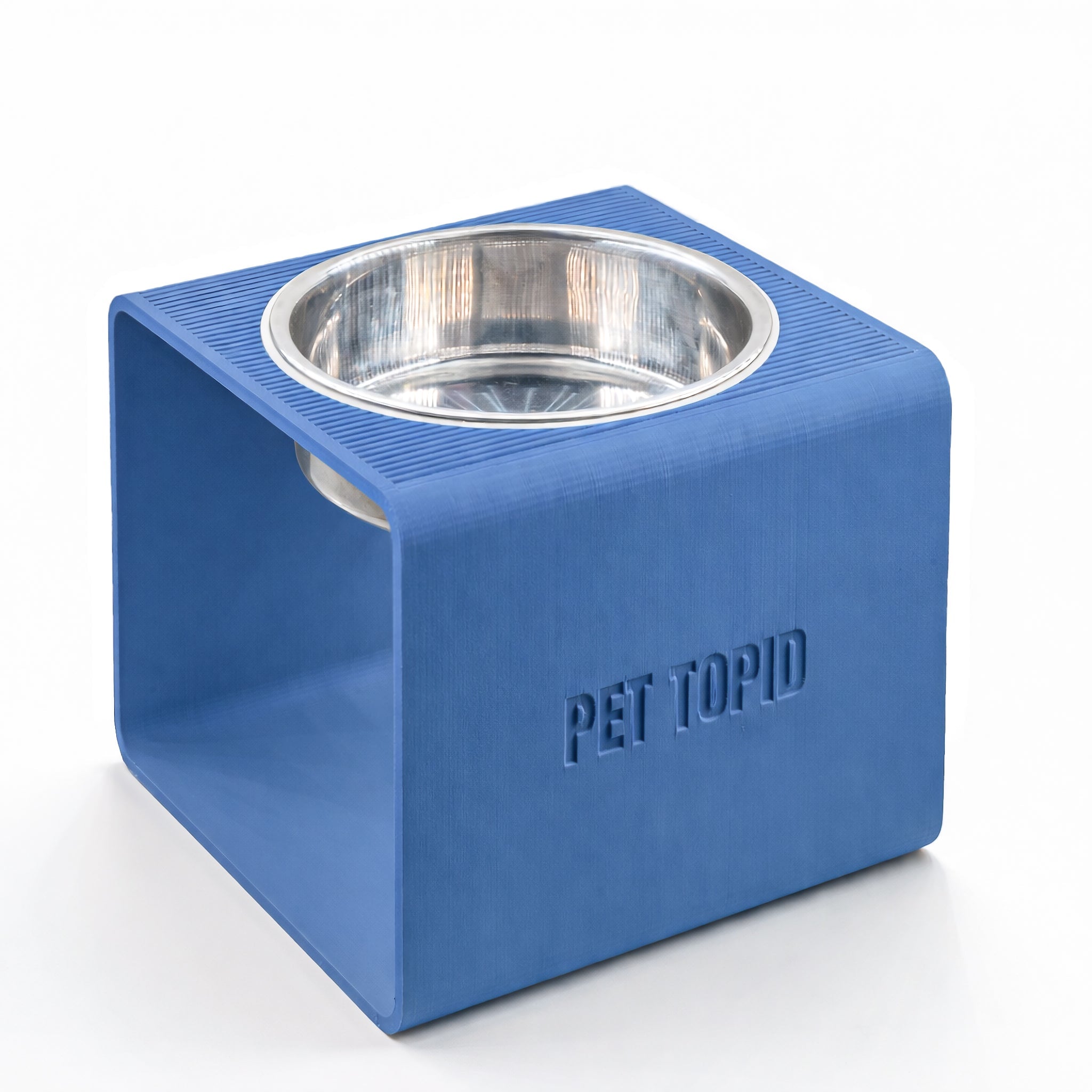 Custom Height Bowl — Cubic Base - Pet TopID