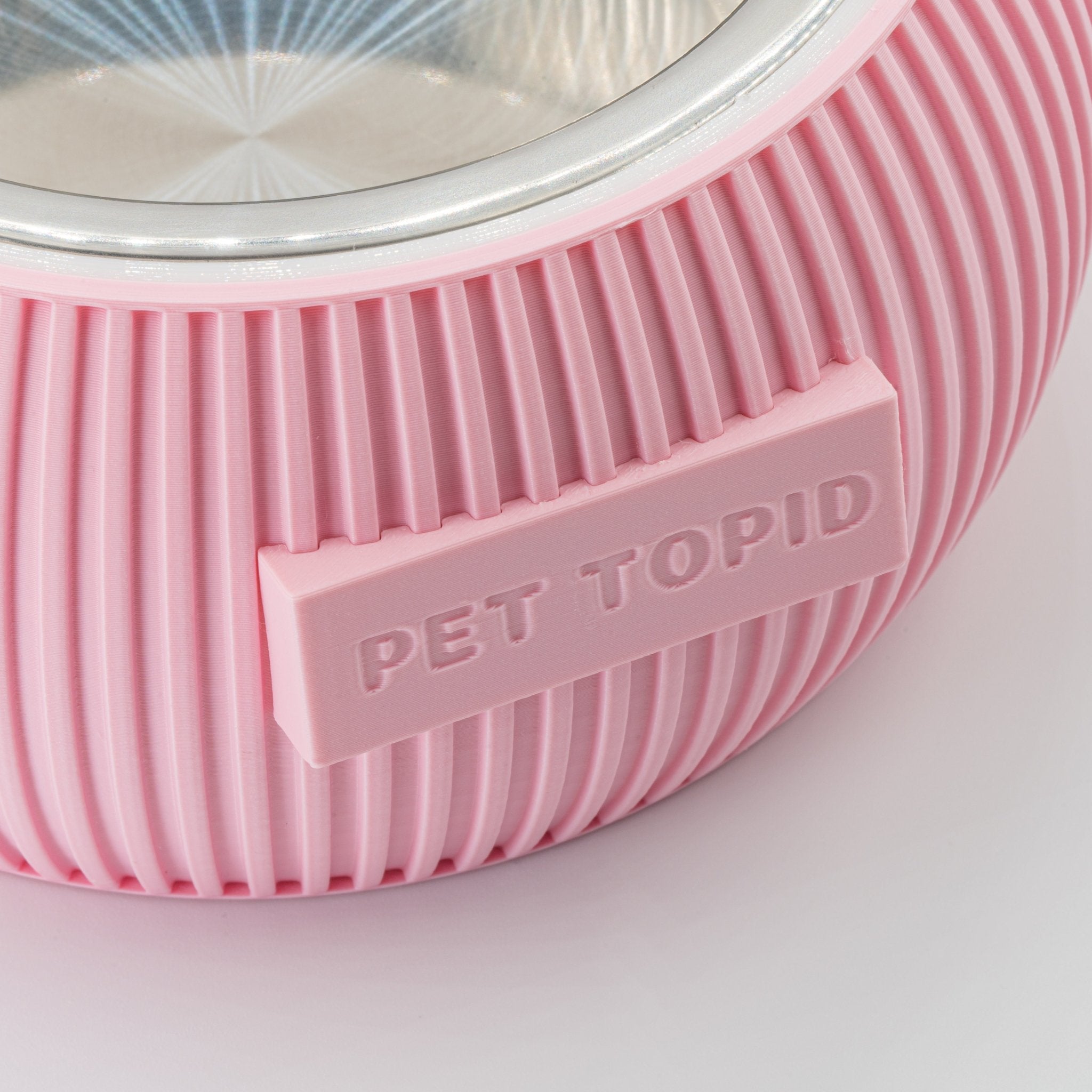 Custom Height Bowl — Ribbed Sphere - Pet TopID