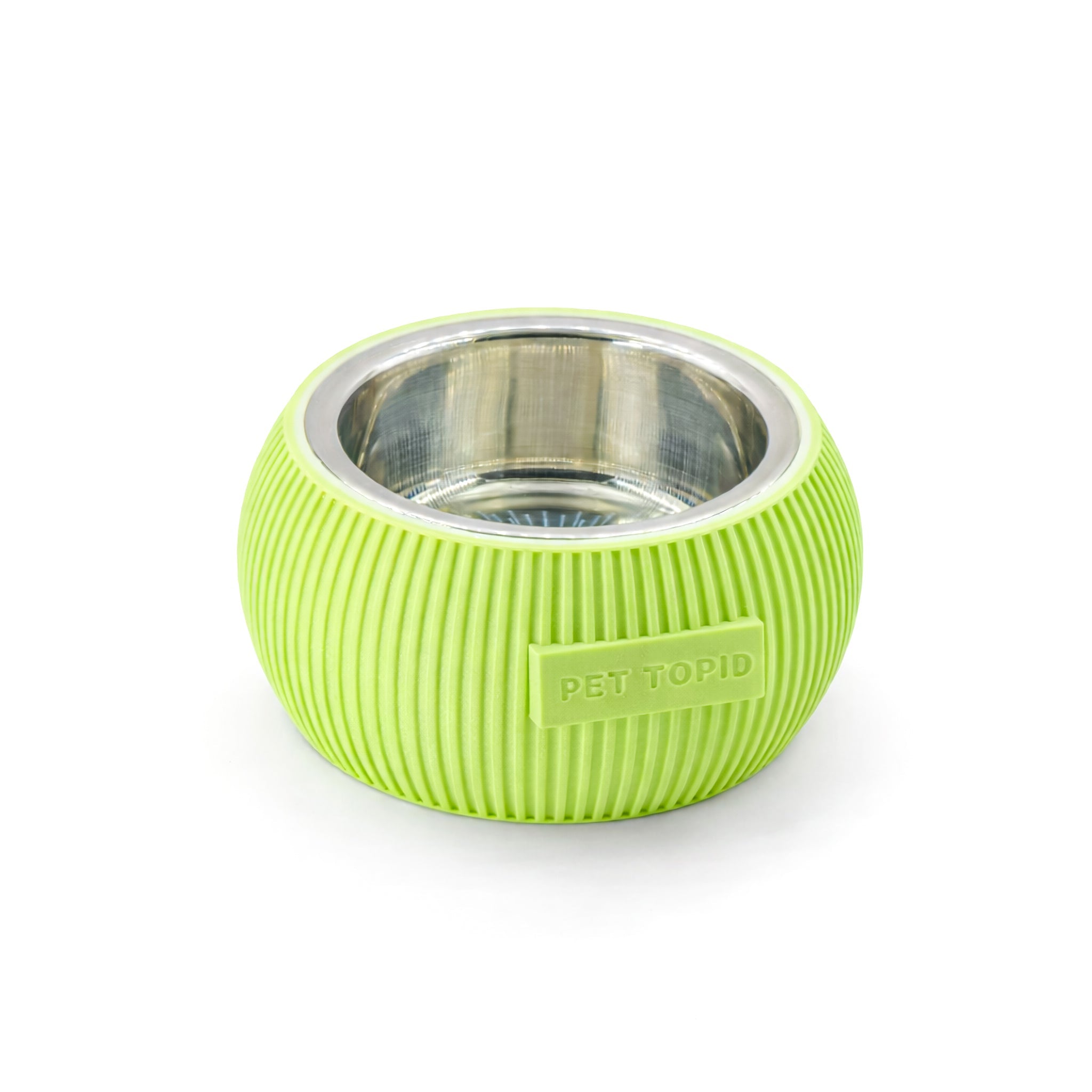 Custom Height Bowl — Ribbed Sphere - Pet TopID