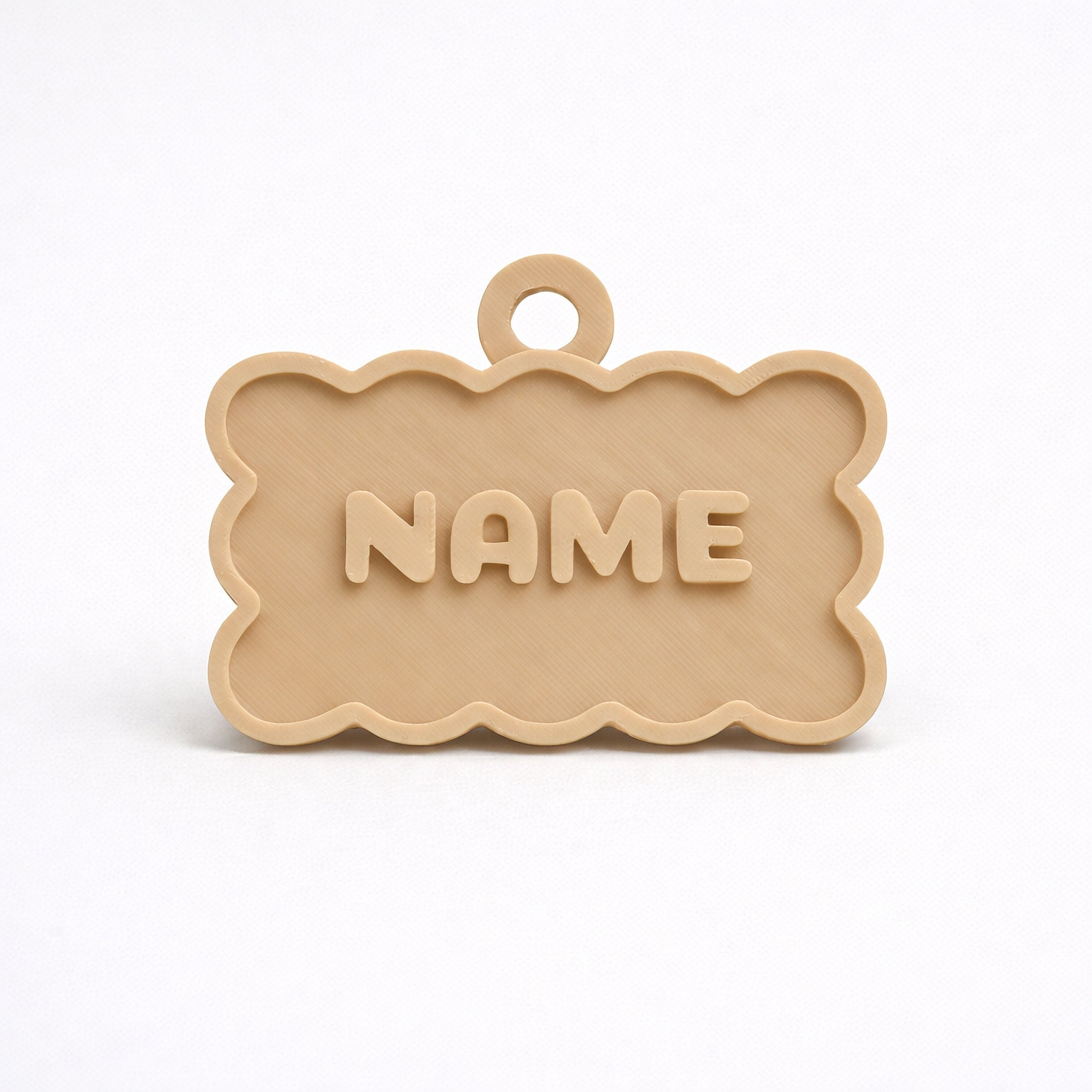 Essential Series – Classic Biscuit Custom Pet ID Tag - Pet TopID