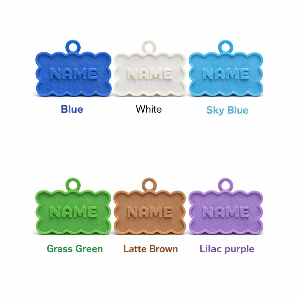 Essential Series – Classic Biscuit Custom Pet ID Tag - Pet TopID