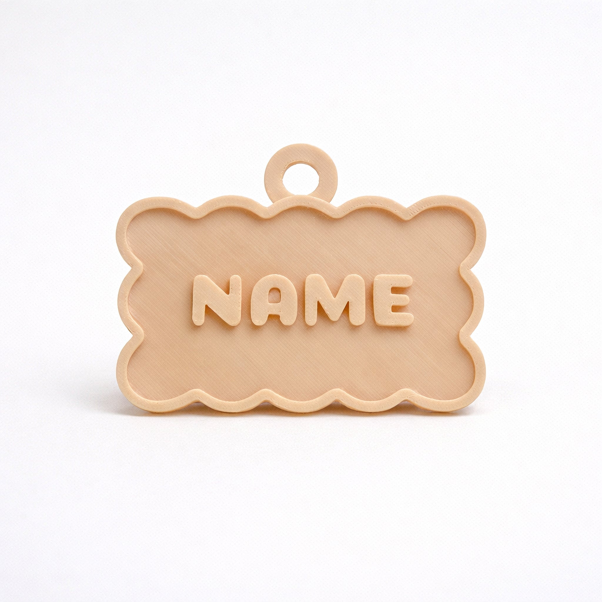 Essential Series – Classic Biscuit Custom Pet ID Tag - Pet TopID