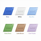 Essential Series – Modern Diamond Custom Pet ID Tag - Pet TopID