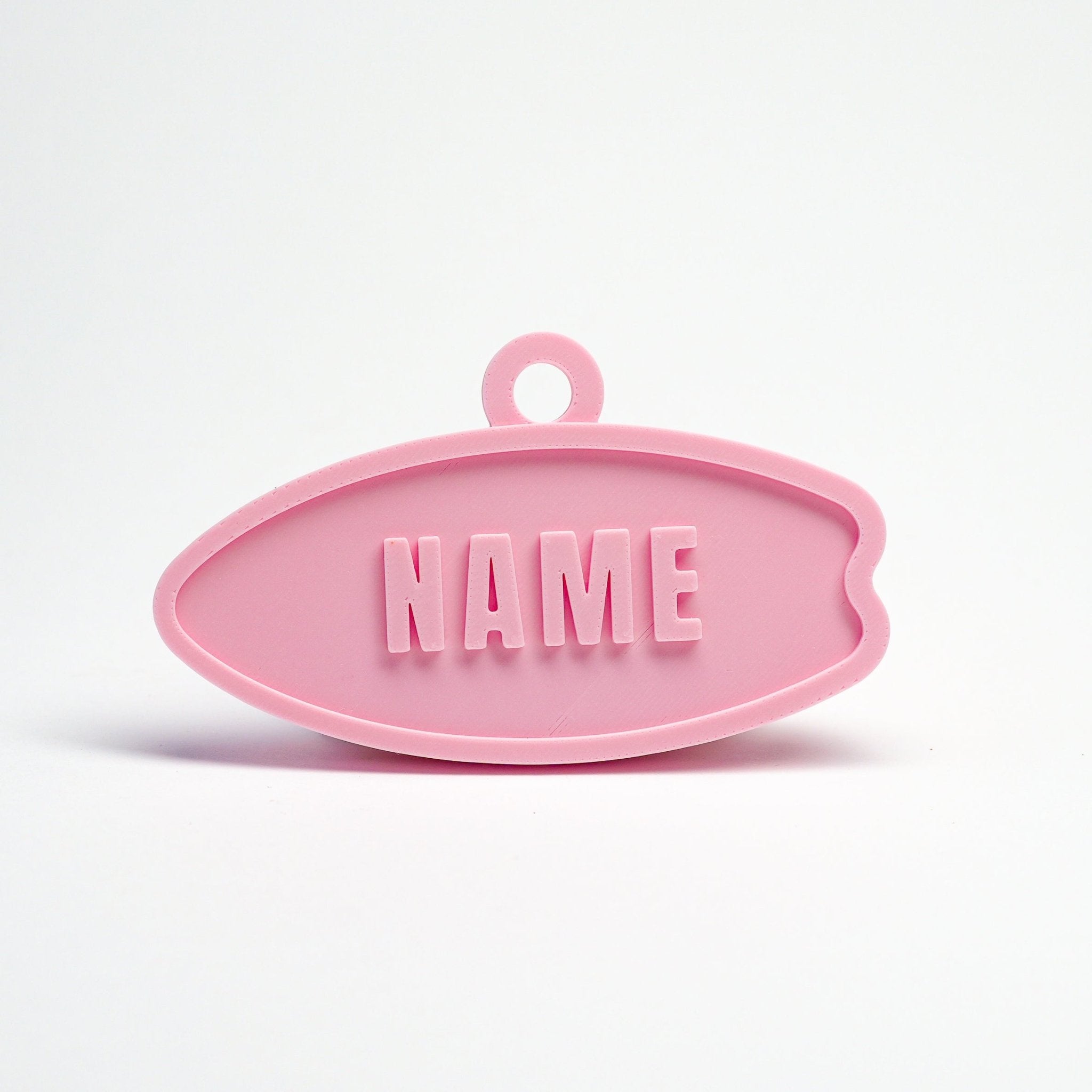 Essential Series – Surfboard Custom Pet ID Tag - Pet TopID