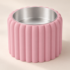Petal Bold in Sakura Pink, close-up of rounded petals and matte finish